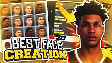 *BEST* FACE CREATION FOR NBA 2K20 | HOW TO LOOK LIKE A DRIBBLE GOD IN NBA 2K20!!