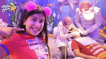 Maria Clara and JP visit the dentist