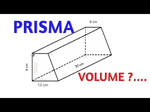 Video: Apa rumus mencari volume prisma trapesium?