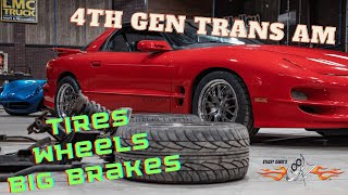 1998 Pontiac Trans Am Wheels, Tires, & Brakes  Project Red Bird Pt 3  Stacey David's Gearz S16 E6