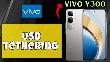 Vivo Y300 USB Tethering || How to setup USB tethering #latest