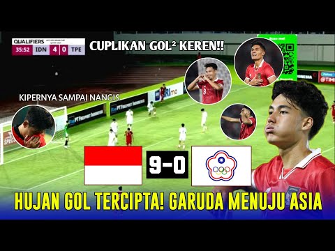 🔴TIMNAS TAMPIL MENGGILA! HASIL PERTANDINGAN INDONESIA U-23 VS TAIWAN U-23 KUALIFIKASI AFC U-23