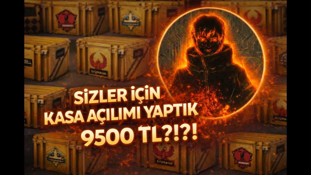 SİZLER İÇİN 9500 TL'LİK KASA AÇILIMI!!?! FENAA ÇEKİLİŞLİ!!
