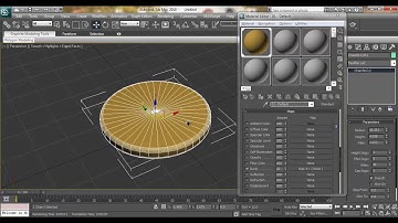 3ds Max Modeling Tutorial: How to model Biscuit using Chamfer Cylinder