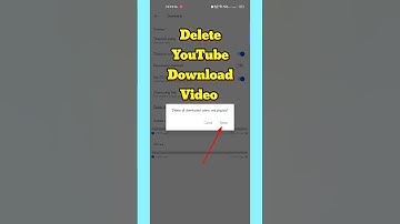 How To Delete All Your YouTube Downloaded Videos |#shorts