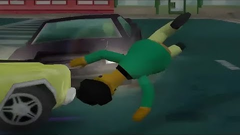 Some Challenge Mod Level 5 - The Simpsons Hit And Run Gameplay