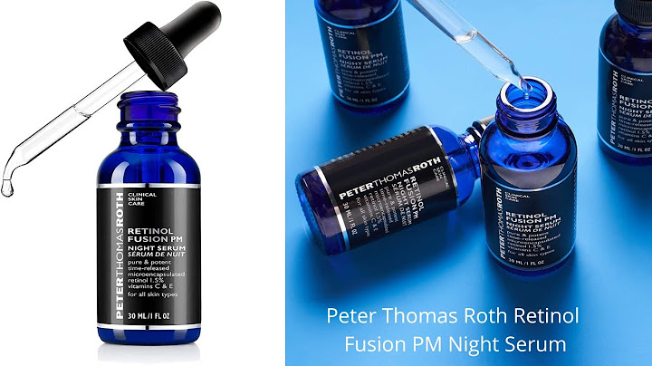 Peter thomas roth retinol fusion pm night serum stores