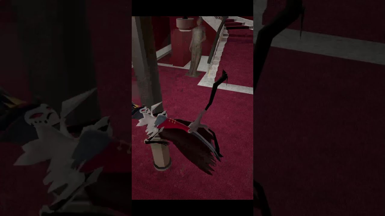 Stolas Falling Up The Stairs Helluva Boss Meme 