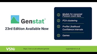 Discover the power of Genstat 23