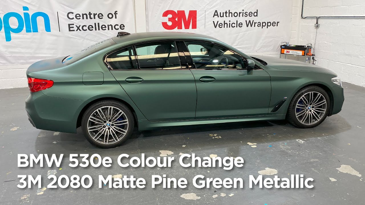 BMW 530e 3M™ 2080 Matte Pine