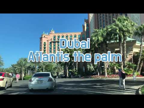 Dubai/ Atlantis the palm, the lost chamber aquarium, aquaventure waterpark /Joe TV