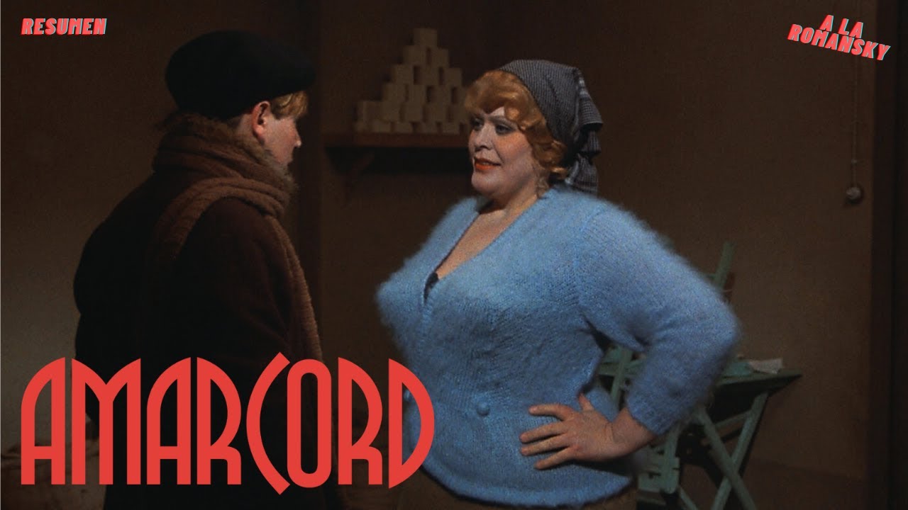FANTASÍA Adolescente Italiana / AMARCORD (1973) / Resumen y Análisis / #federicofellini