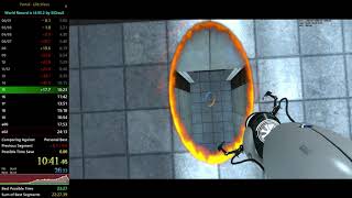 Portal Glitchless Speedrun in 22:30