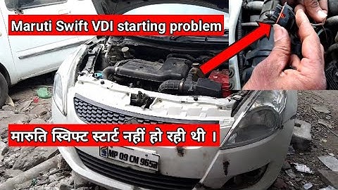 Maruti Swift VDI not starting.. Maruti Swift VDI was starting and then shutting off.