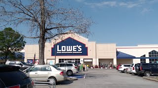 LOWE'S WALK THRU SHOPPING WITH ME..