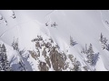 Julian carr  extreme skier  wolverine cirque  100 cliff