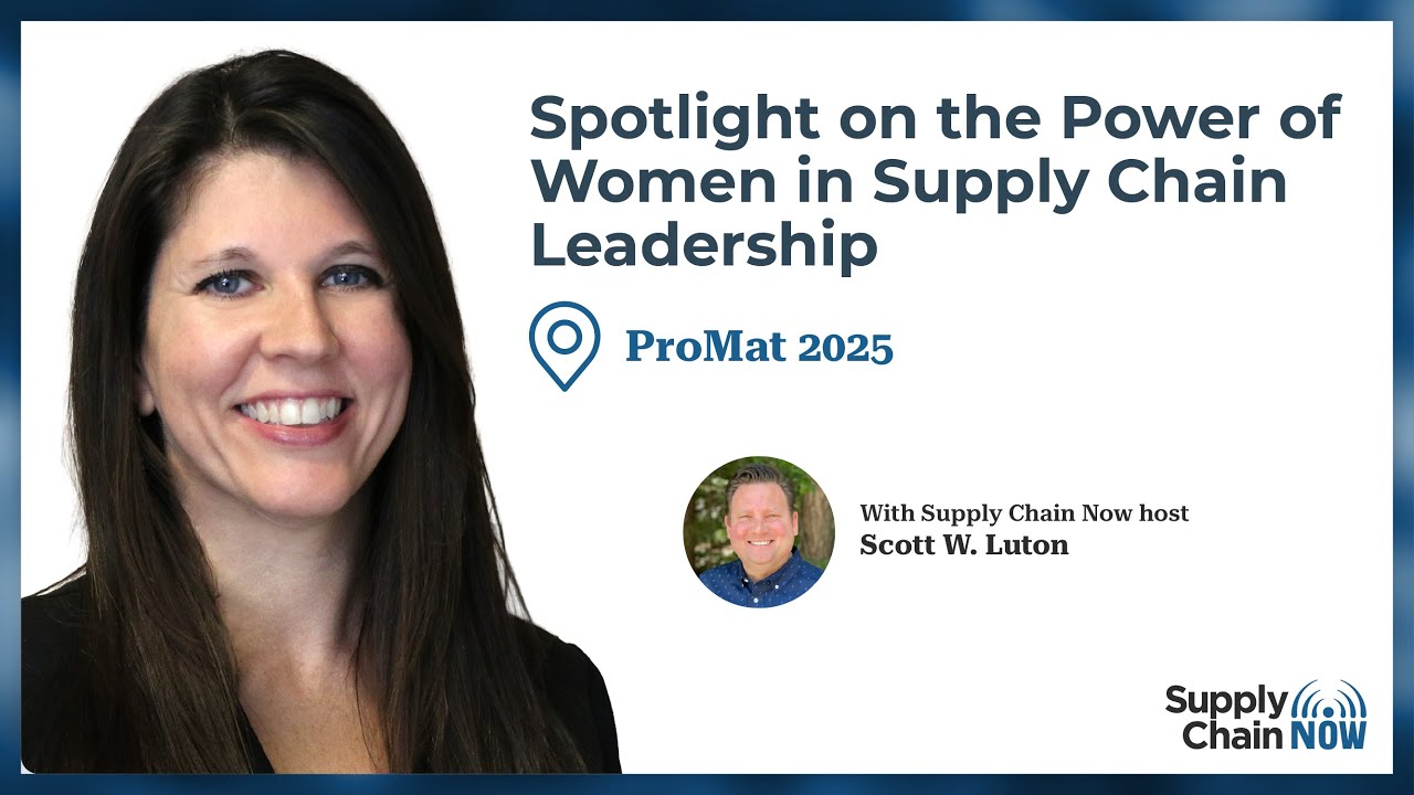 Spotlight on the Power of Women in Supply Chain Leadership - YouTube