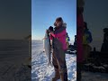 A Day of Ice Fishing in Arctic Alaska