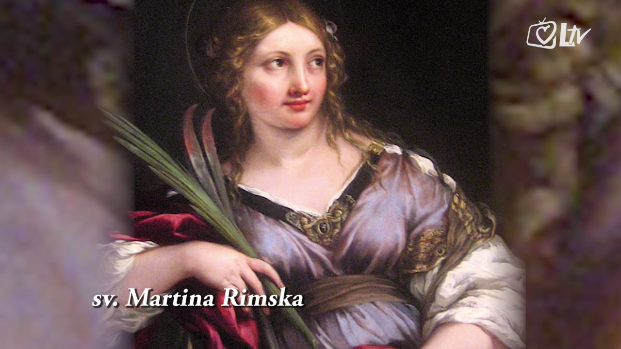 Katolički kalendar 30.1.2017. - Sveta Martina Rimska