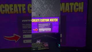 Fortnite custom match tutorial