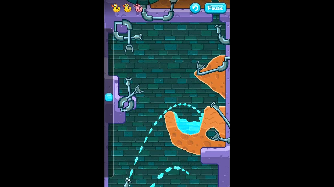 Where's my water? Level 2-1 - 3 Stars Walkthrough - Wo ist ...