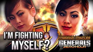 Boss General vs Boss General...wait, what? - Hard Difficulty | C&C Generals Zero Hour