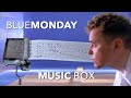 New order  blue monday music box