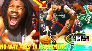 WTF AM I WATCHING RIGHT NOW!? CELTICS VS HEAT GAME 2 HIGHLIGHTS REACTION 2024