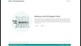 YES Quality portal introduction- Supplier Demo