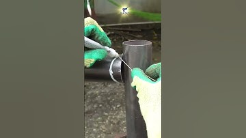 Mẹo cắt ống tròn cưc đơn giản đẹp và chính xác