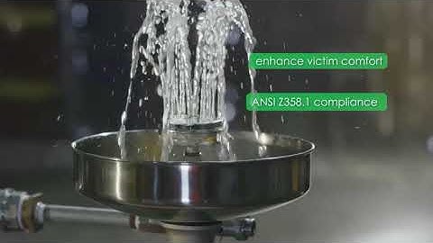 Haws Emergency Shower and Eyewashed - the AXION Solution