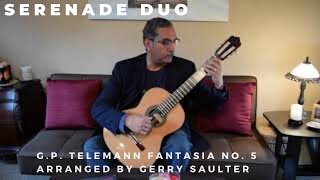 G.p. Telemann Fantasia Arr. Gerry Saulter