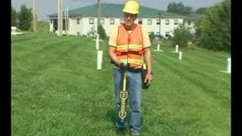 7.Schonstedt Utility Locator-  Tracing a Utility