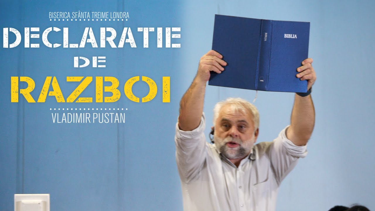 DECLARAȚIE DE RĂZBOI • Vladimir Pustan • Biserica Sfânta Treime Londra • 2020