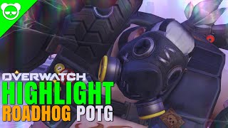 Overwatch [Funny Highlight] | Roadhog Getting Two Consecutive Teamwipes ... kinda