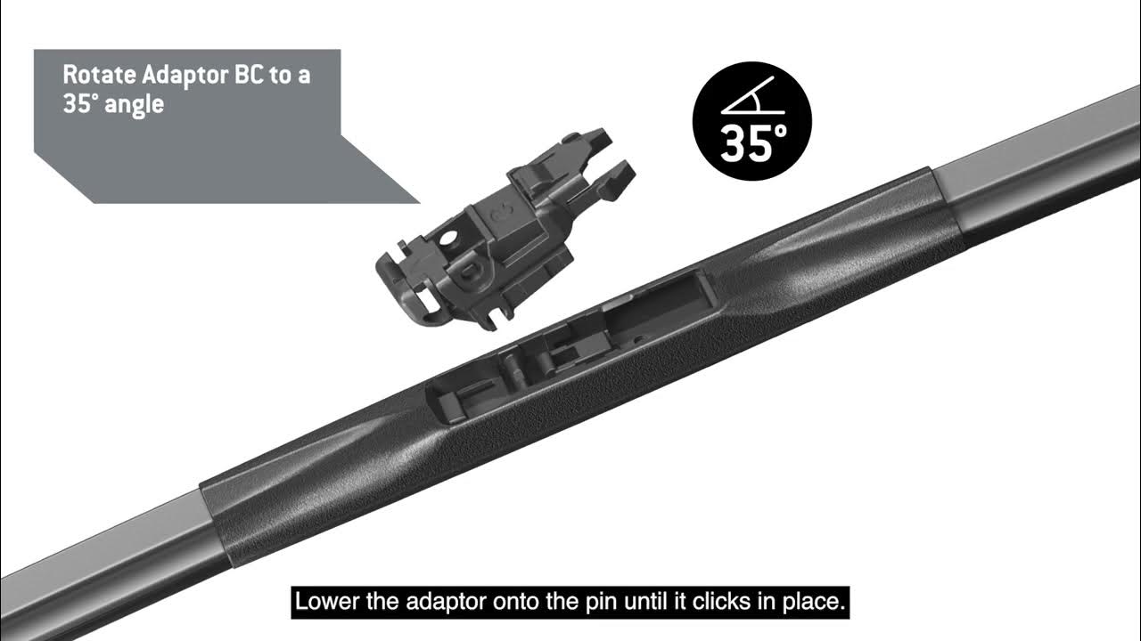 TRICO Onyx Video de instalación Brazo con seguro de ceja YouTube