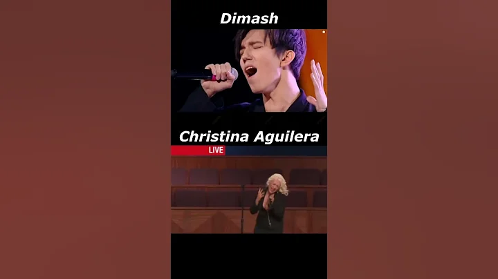 Dimash vs Christina Aguilera #shorts #short #dimash #d8 #christinaaguilera