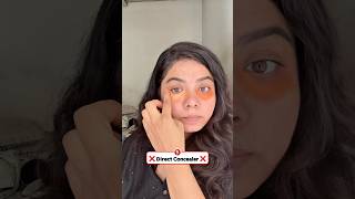 Stop making these mistakes #concealer #viralhacks #makeupshorts #hacks #tutorial #mistakes #fyp