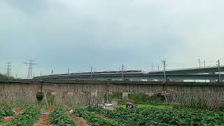 Criss-Crossing High -Speed Railways In China