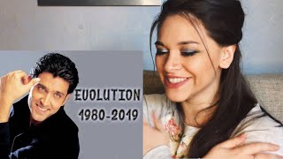 HRITHIK ROSHAN EVOLUTION 1980-2019 Reaction | RUSSIA | AniTalkies