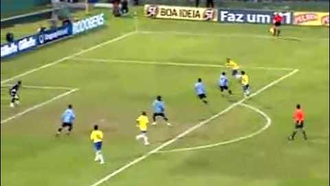 Uruguay 0 x 4 Brasil - Eliminatorias 2010 - gols - South American World Cup Qualifiers