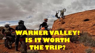 Dirt biking Warner Valley, Utah single tracks!