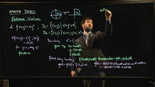 Finding extreme values: Example #2