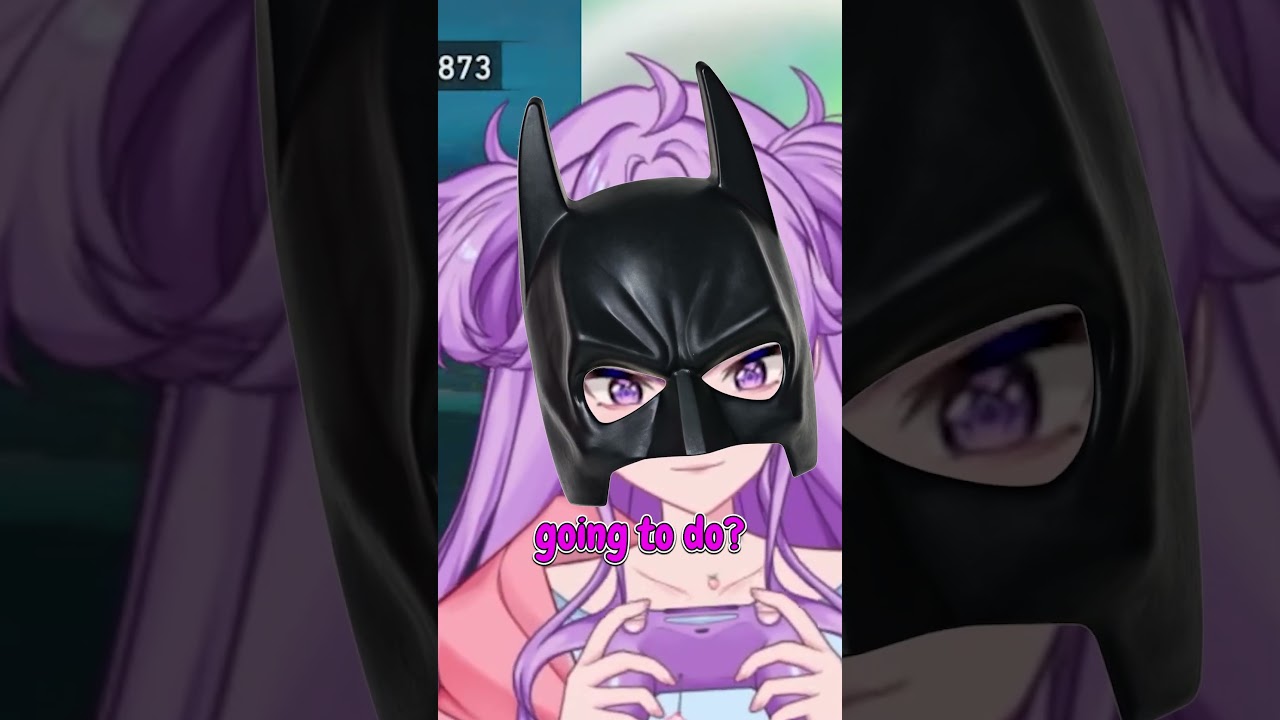 BATMAN CANT SWIM??? #vtuber #vtuberclips #batman #adhd