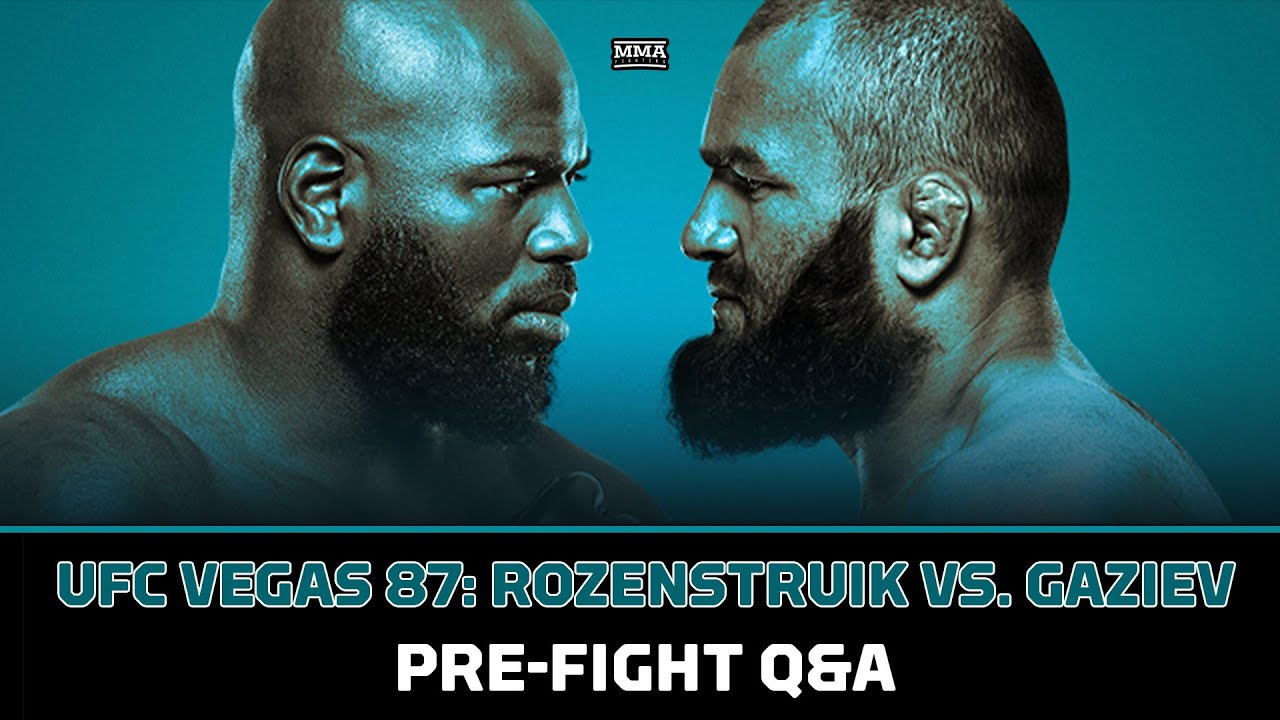 |NL| UFC Vegas 87  Rozenstruik vs Gaziev