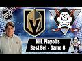 Golden Knights at Ducks 5/14/2026 NHL Picks and Predictions | Jason Sharpe NHL Best Bet & Betting