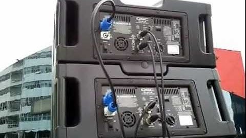 Den Haag UIT Festival 2012 met QSC Audio, KLA12, KW181 & K12