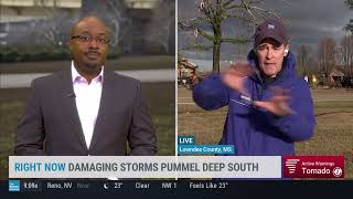 Mike Seidel TWC Steens, MS Tornado Aftermath 11-30-2022