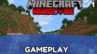 Minecraft Hardcore Survival  A New World  Episode 1  No Commentary