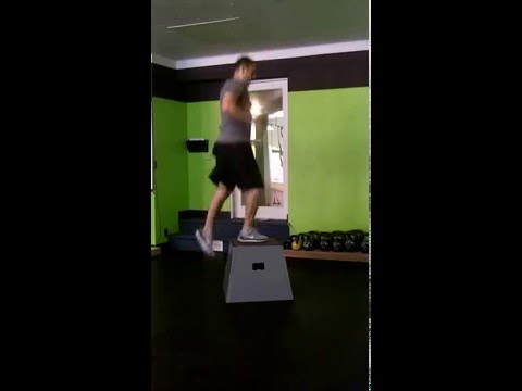 Body Weight Explosive Step-Up